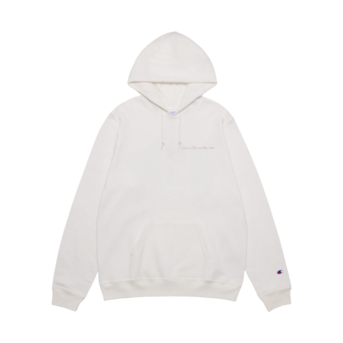챔피온 x DSMG 후드 스웨트셔츠 화이트(Champion x DSMG Hooded Sweatshirt White) - 2