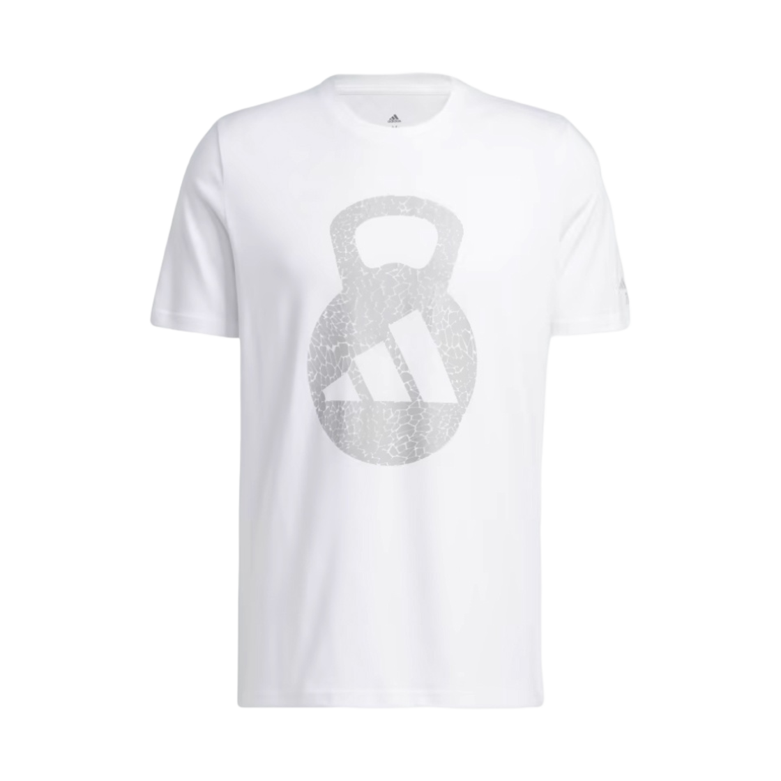 아디다스 에어로레디 트레이닝 로고 그래픽 숏슬리브 티셔츠 화이트 - KR 사이즈(Adidas Aeroready Training Logo Graphic S/S T-Shirt White - KR Sizing) - 1