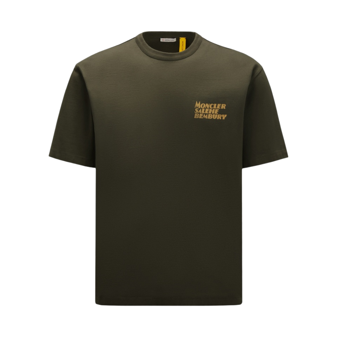 I2-09D-8C00001-M3236-833 Moncler x Salehe Bembury Logo T-shirt Olive Green