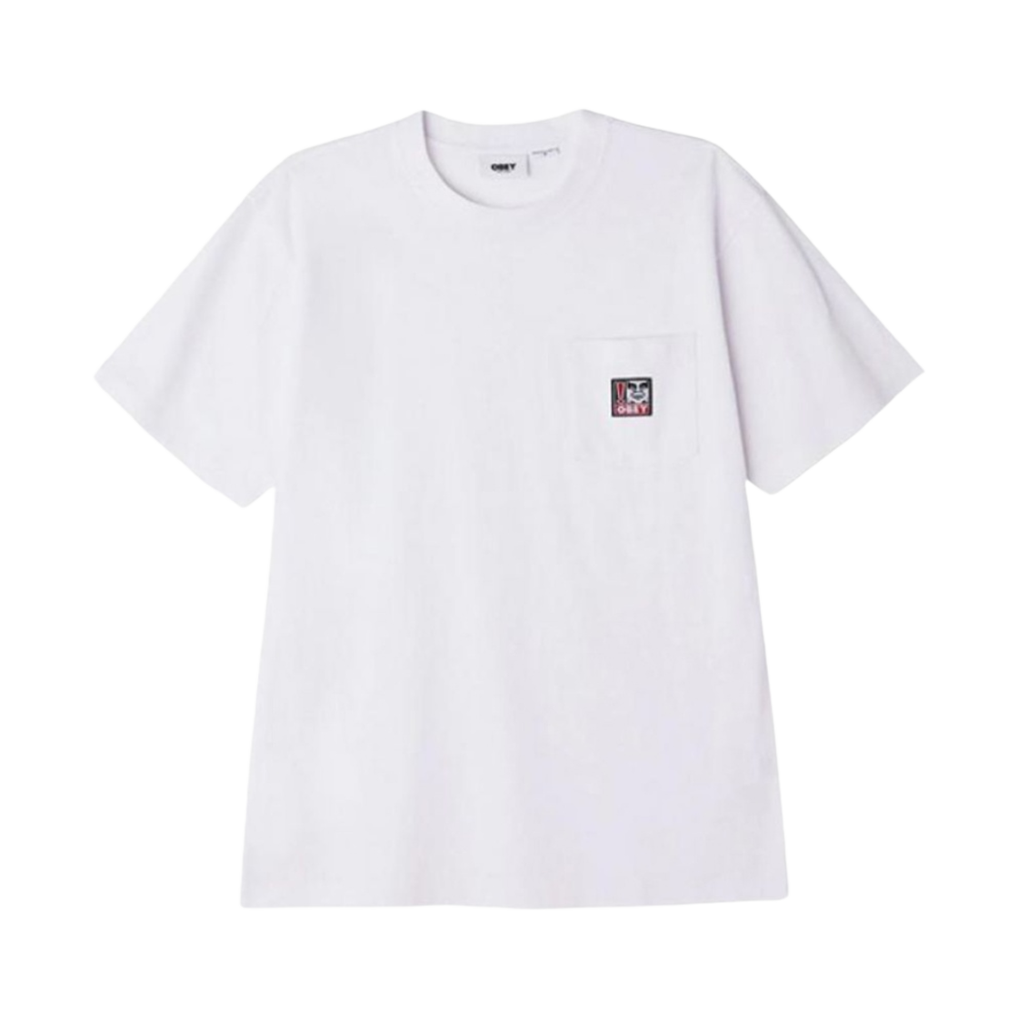 오베이 포인트 포켓 티셔츠 화이트(Obey Point Pocket T-Shirt White)