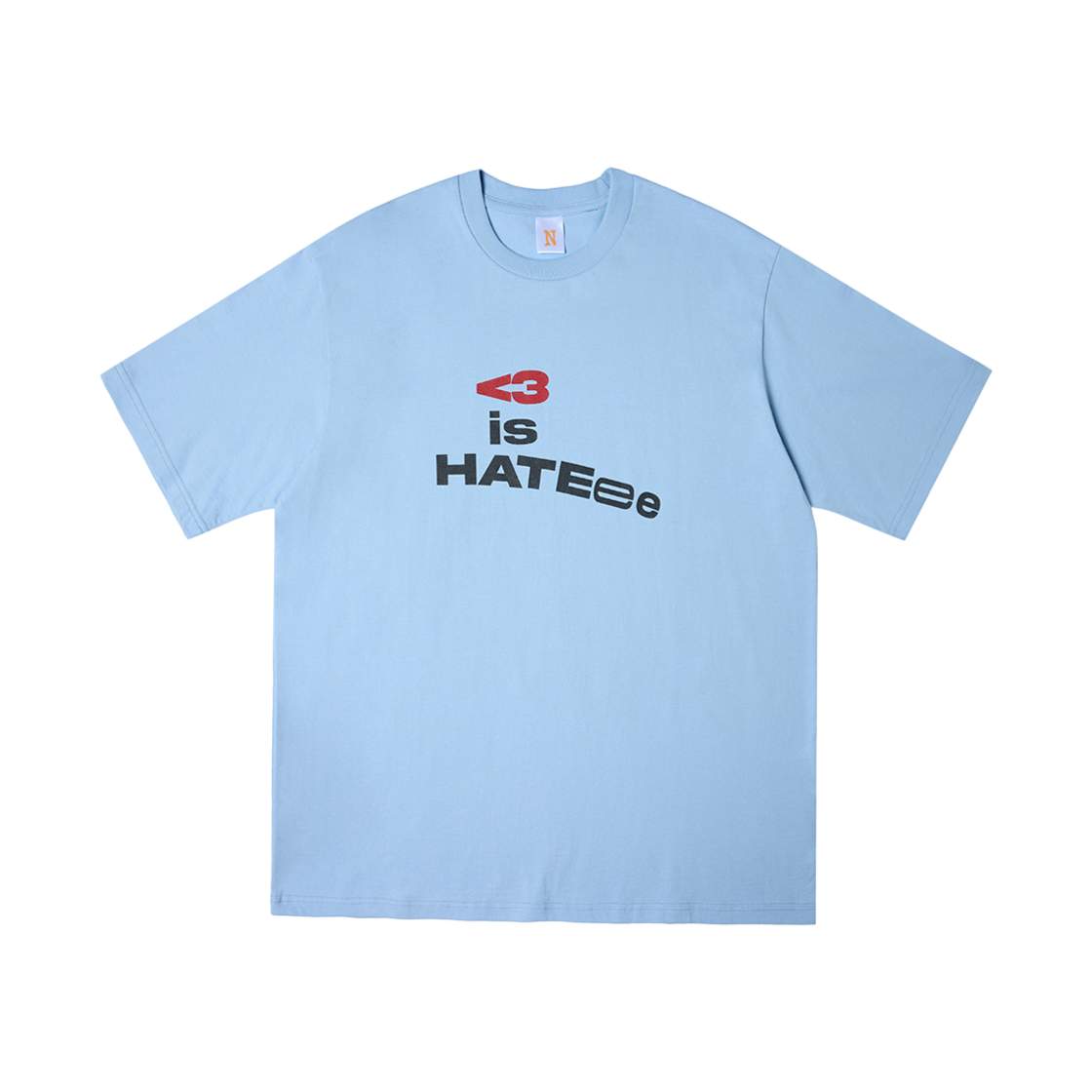 네더월드 이모지 티 헤이지블루(Netherworld Emoji Tee Hazy Blue)