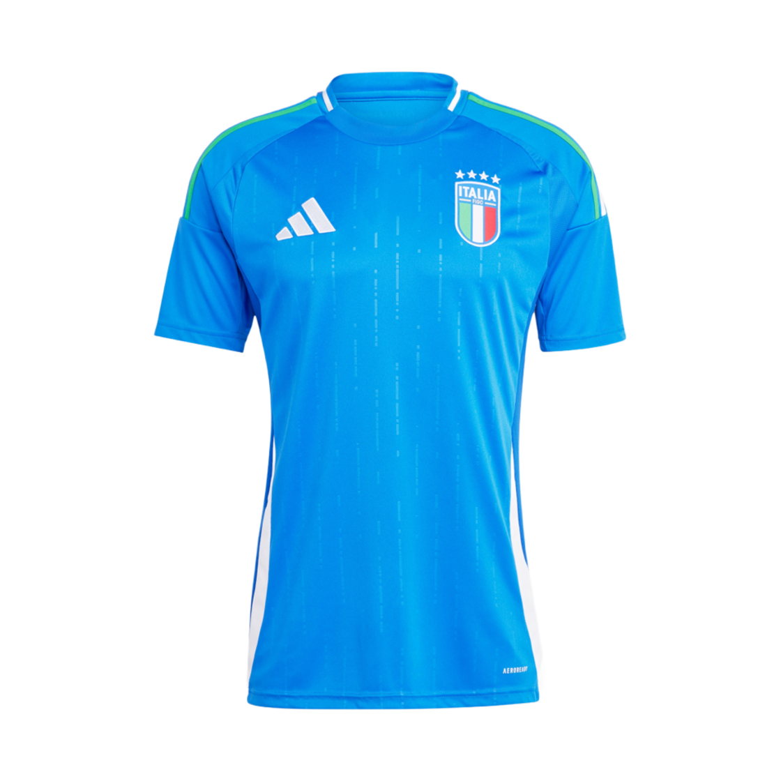아디다스 이탈리아 2024 홈 저지 블루 (논 마킹 버전) - US 사이즈