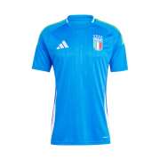 Adidas Italy 2024 Home Jersey Blue (Non Marking Ver.) - US Sizing