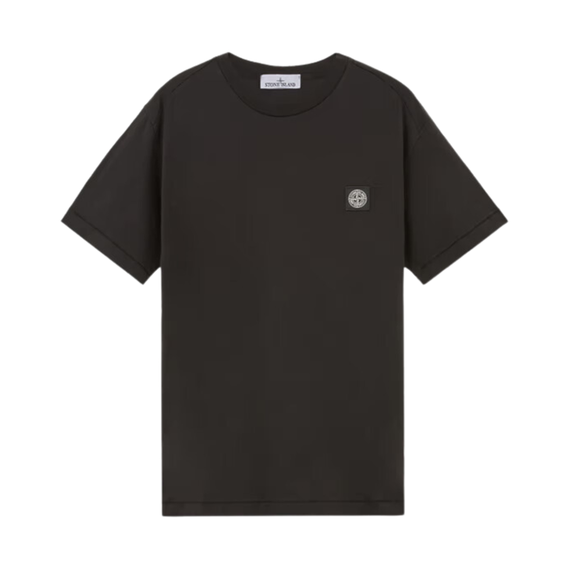 811524113-A0029 Stone Island 24113 60/2 Cotton Jersey Slim Fit Short Sleeve T-Shirt Black - 24FW