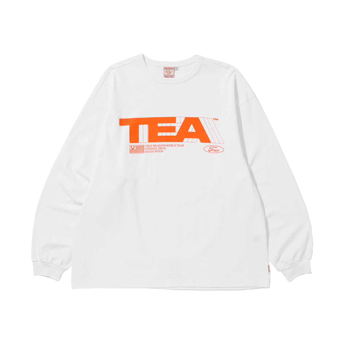 TRA1TLU003WH True Religion T.E.A Long Sleeve White
