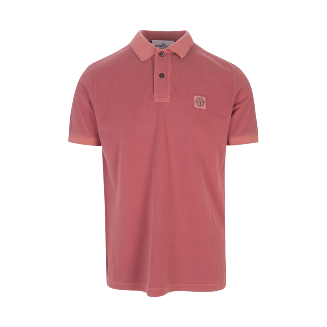 스톤 아일랜드 2SC67 피그먼트 다이드 숏슬리브 폴로 셔츠 시클라멘 - 23SS(Stone Island 2SC67 Pigment Dyed Short Sleeve Polo Shirt Cyclamen - 23SS) - 1