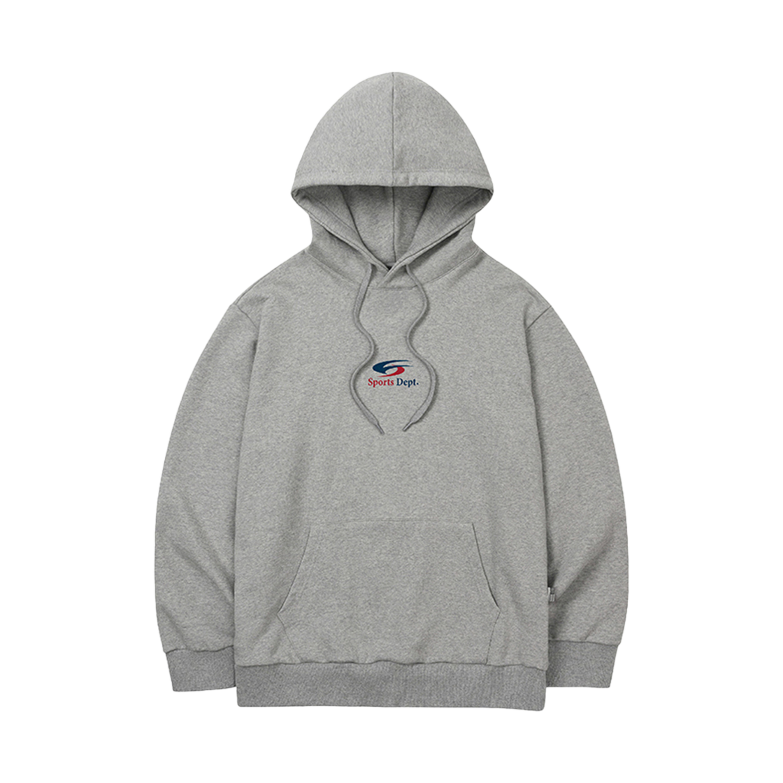 스포츠뎁트 심볼 로고 후디 멜란지 그레이(Sports Dept Symbol Logo Hoody Melange Grey)