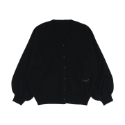 LAZYZ Easy Soft Loose Fit knit Cardigan Black