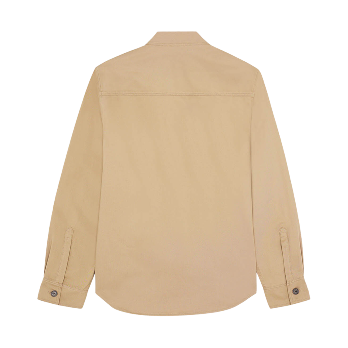 메종 키츠네 스냅 오버셔츠 베이지(Maison Kitsune Snaps Overshirt Beige) - 2