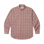 AMOU 60S Vintage Check Shirts Red