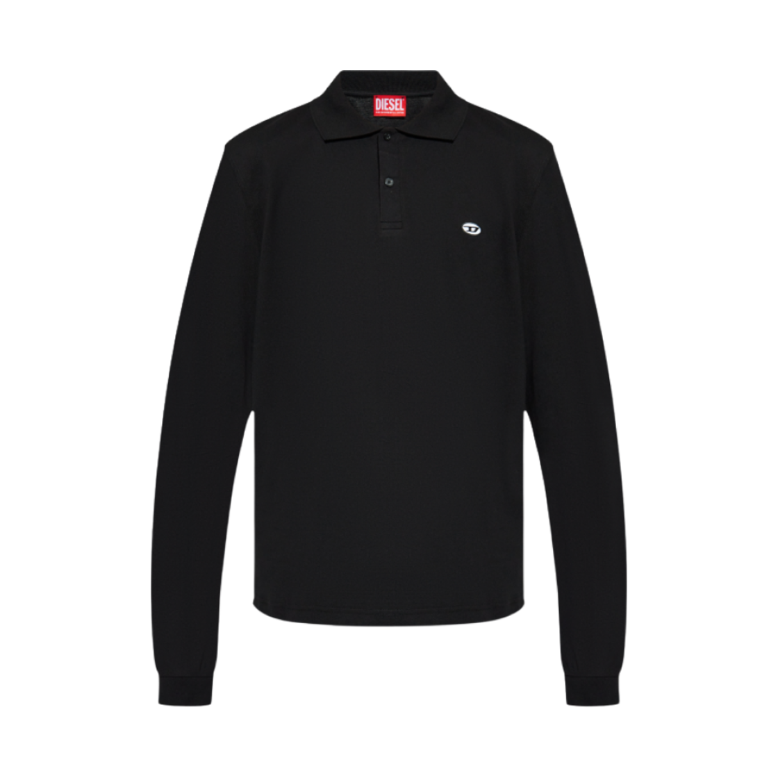 디젤 T-리저스트-도벌-PJ 폴로 셔츠 블랙(Diesel T-Rejust-Doval-PJ Polo Shirts Black) - 1