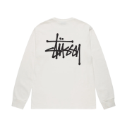 Stussy Basic Stussy Pigment Dyed LS T-Shirt Natural 2023