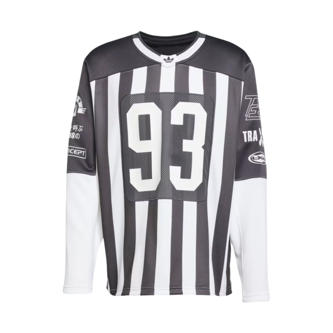 아디다스 아딜레늄 시즌 2 팀 93 롱슬리브 저지 화이트 - KR 사이즈(Adidas Adilenium Season 2 Team 93 Long Sleeve Jersey White - KR Sizing)