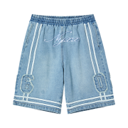 NYXX Basketball Denim Half Pants Light Blue