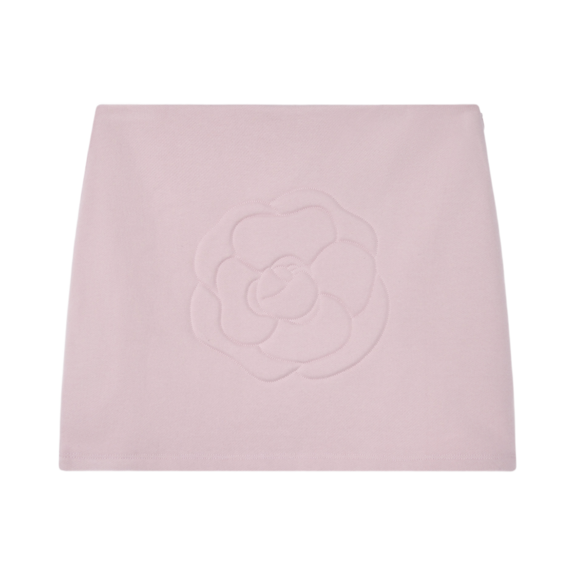 - (W) Emis Rose Sweat Mini Skirt Pink