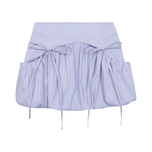 마가린핑거스 셔링 포켓 벌룬 스커트 라이트 베이지 | Margarin