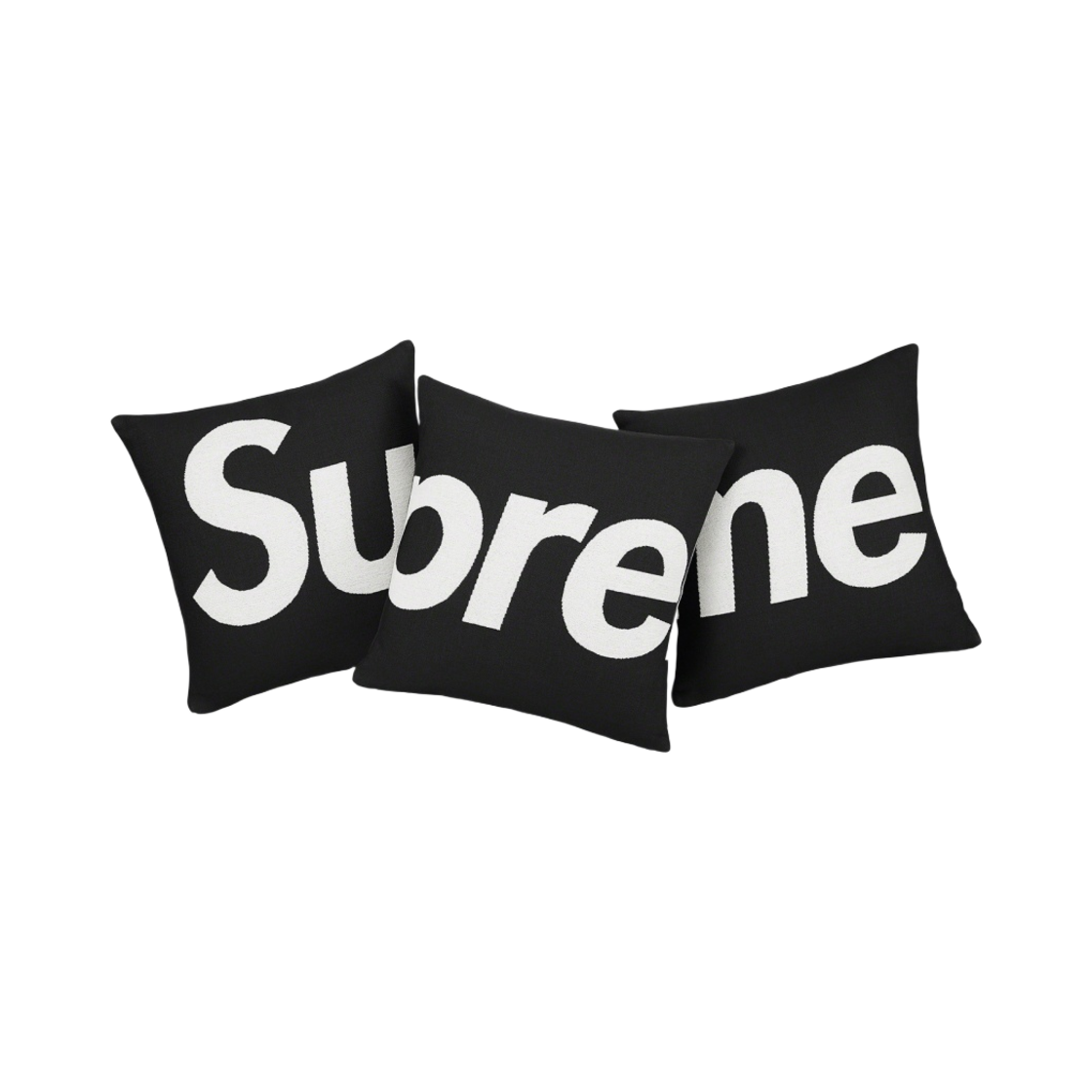 - Supreme x Jules Pansu Pillows Black (Set of 3)
