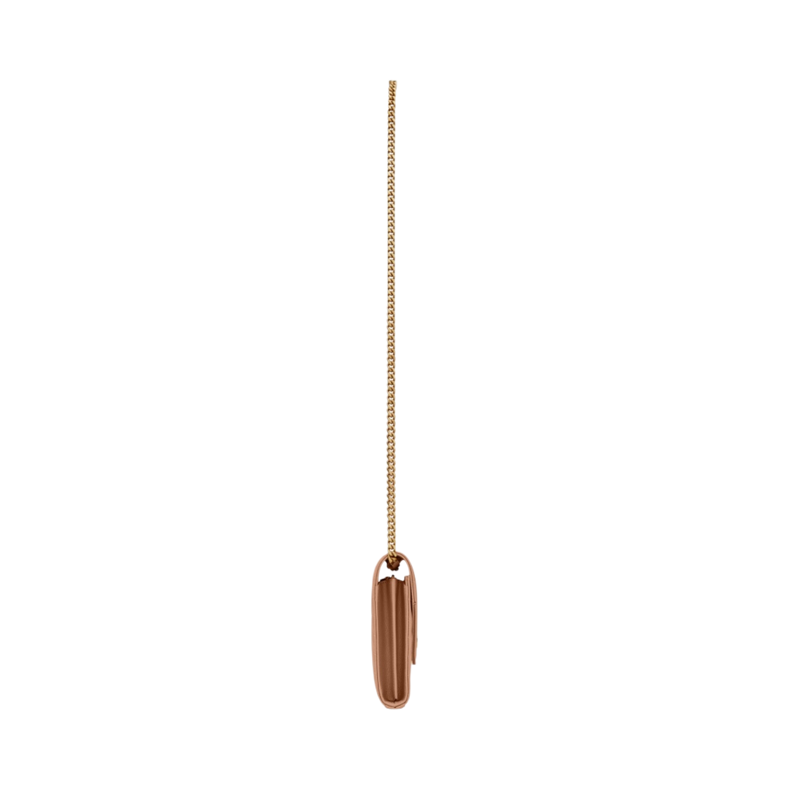 생로랑 그랑 드 뿌드르 엠보스드 레더 카산드라 마틀라세 체인 지갑 빈티지 피치(Saint Laurent Cassandre Matelasse Chain Wallet in Grain de Poudre Embossed Leather Vintage Peach) - 2