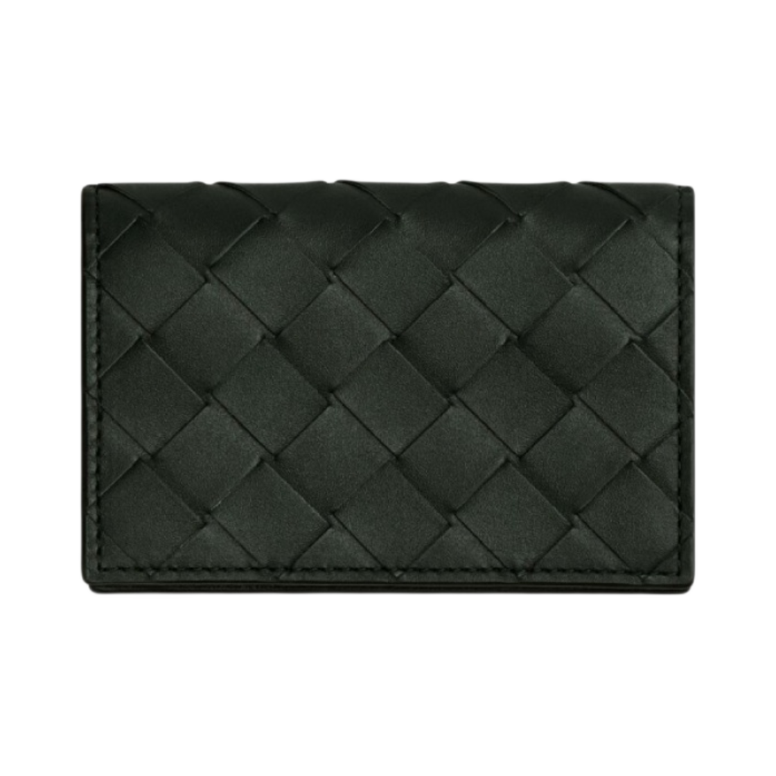 보테가 베네타 비즈니스 카드 케이스 다크 그린(Bottega Veneta Business Card Case Dark Green) - 1