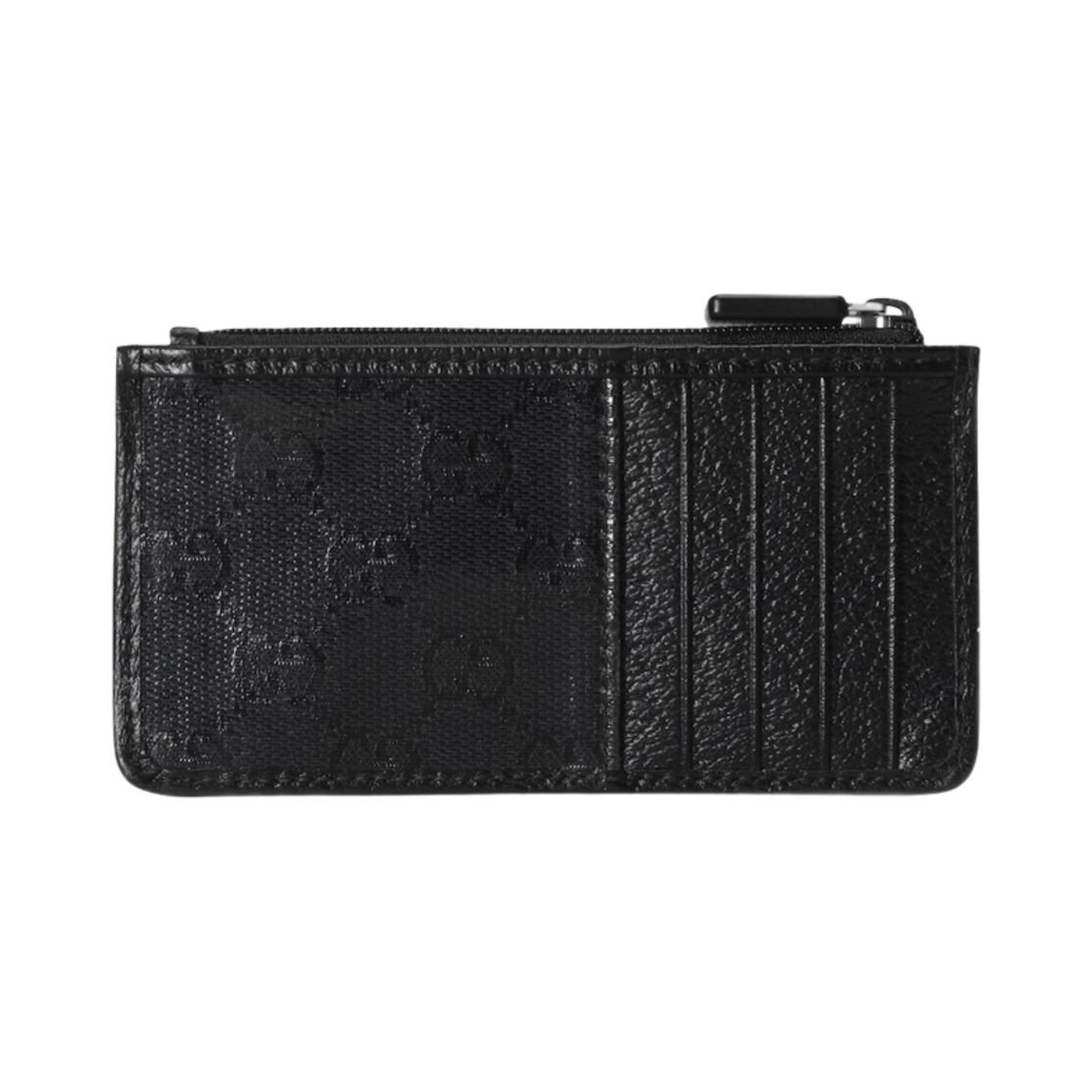 구찌 GG 크리스탈 카드 케이스 블랙 GG 크리스탈 캔버스(Gucci GG Crystal Card Case Black GG Crystal Canvas) - 3