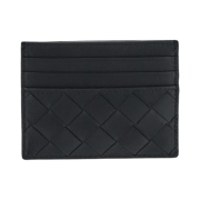Bottega Veneta Intrecciato Credit Card Case Black