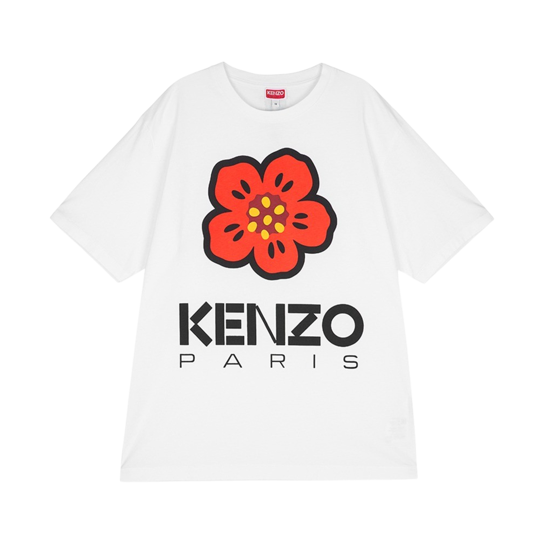 겐조 보크 플라워 티셔츠 화이트