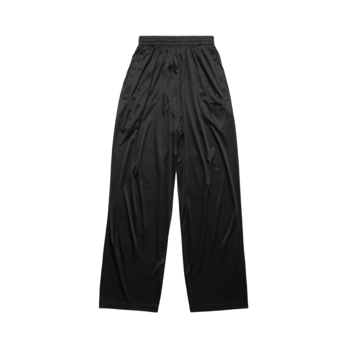 (W) 발렌시아가 3B 스포츠 아이콘 플루이드 배기 스웨트팬츠 블랙((W) Balenciaga 3B Sports Icon Fluid Baggy Sweatpants Black) - 1
