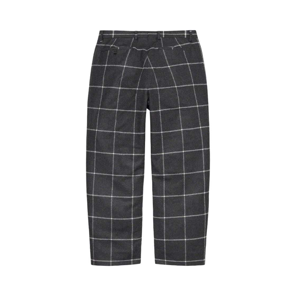 슈프림 윈도페인 울 트라우저 블랙 - 22FW(Supreme Windowpane Wool Trousers Black - 22FW) - 2