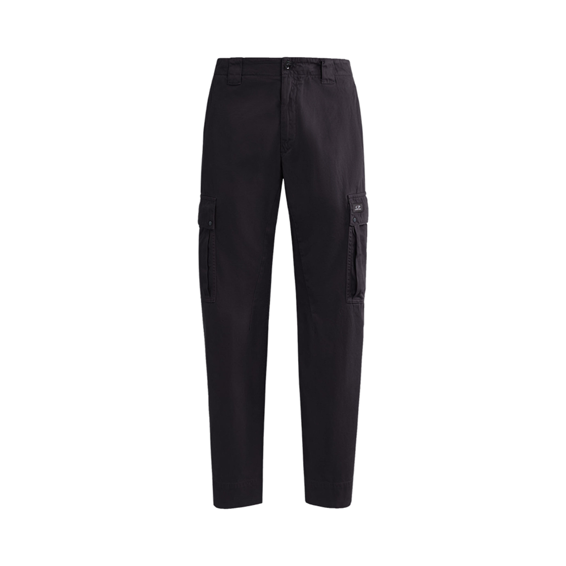 15CMPA179A006409G999 C.P. Company Military Twill Emerized Cargo Pants Black - 23FW