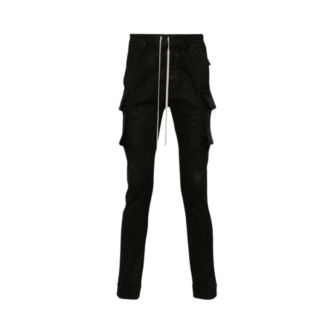 릭 오웬스 다크쉐도우 포터빌 마스토돈 컷 왁스 스트레치 데님 블랙(Rick Owens Drkshdw Porterville Mastodon Cut in Wax Stretch Denim Black)