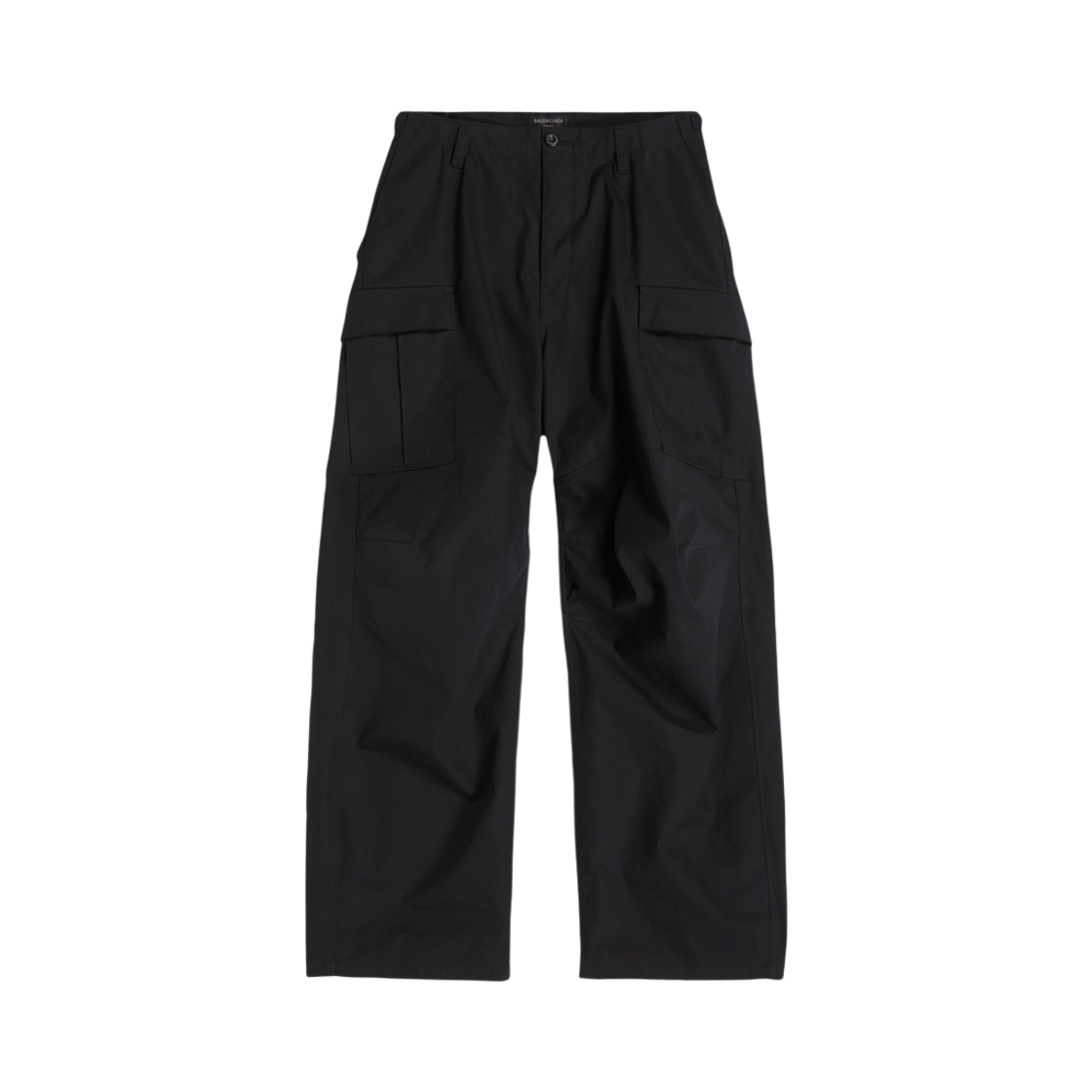 발렌시아가 킥 카고 트라우저 블랙