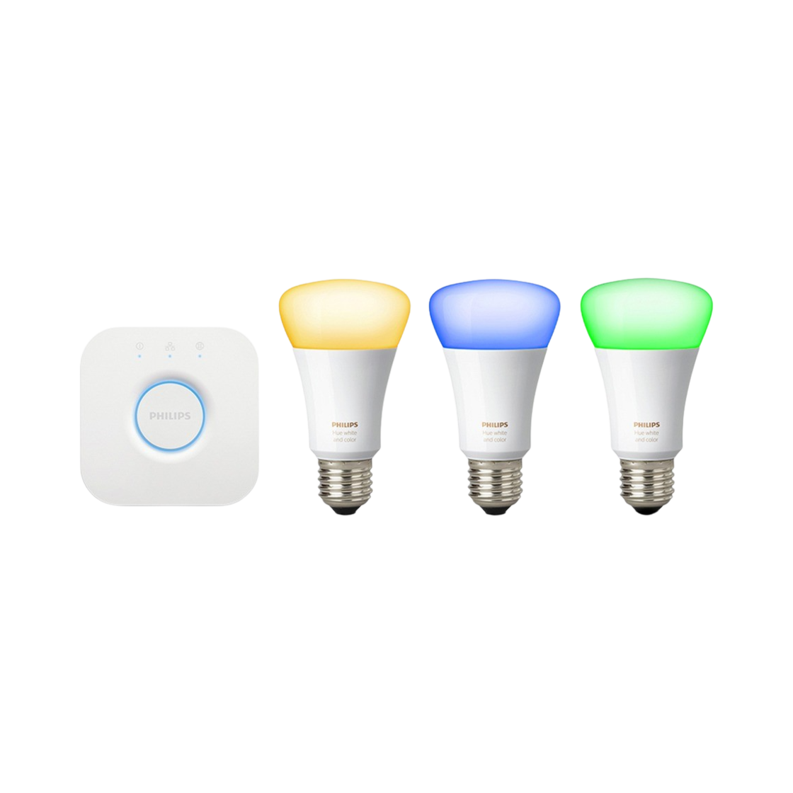 필립스 휴 4.0 컬러 앰비언스 스타터 킷(Philips Hue WACA 9W 800 E26 3set KR)