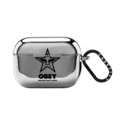 Casetify x Obey Star Icon Face AirPods Pro 1st/2nd Gen Mirror Case Silver