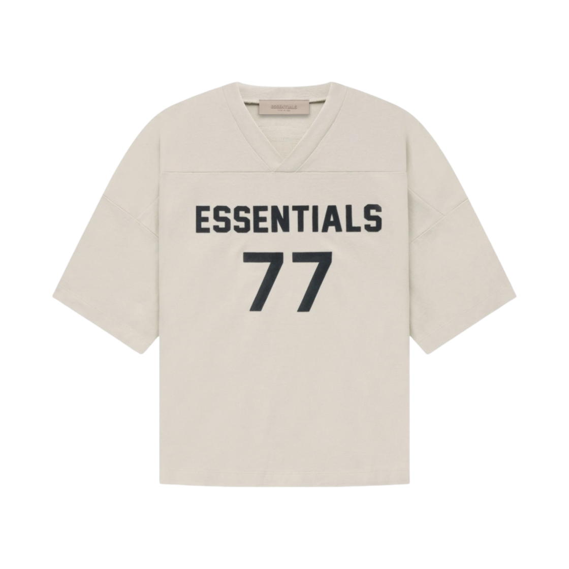 - (W) Essentials 77 Football T-Shirt Wheat - 22SS