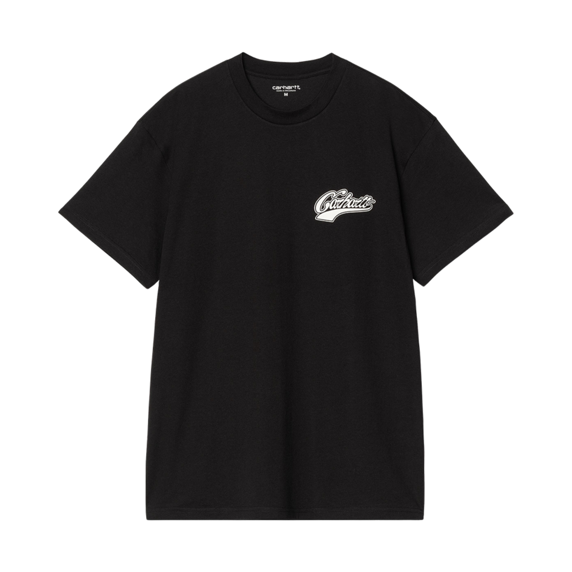 칼하트 WIP 루즈 핏 숏슬리브 로고 티셔츠 블랙(Carhartt WIP Loose Fit S/S Logo T-Shirt Black) - 2