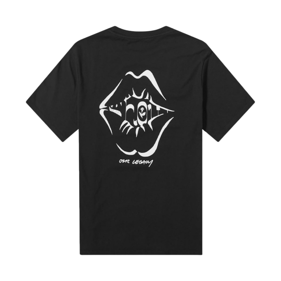 아워레가시 박스 티셔츠 에어 키스 프린트 블랙(Our Legacy Box T-Shirt Air Kiss Print Black) - 2