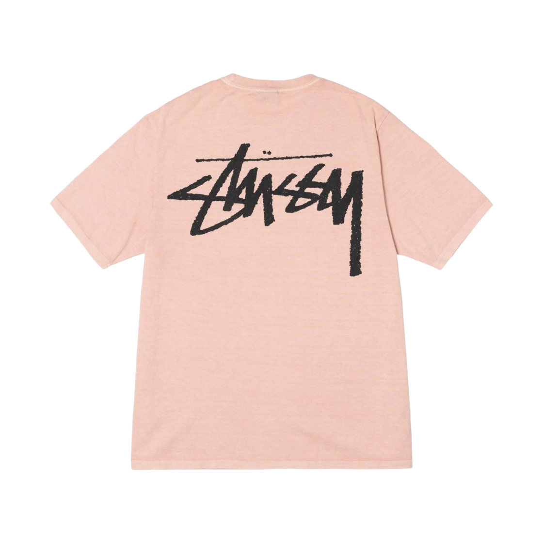 스투시 x 아워레가시 워크샵 음양 피그먼트 다이드 티셔츠 블러쉬
