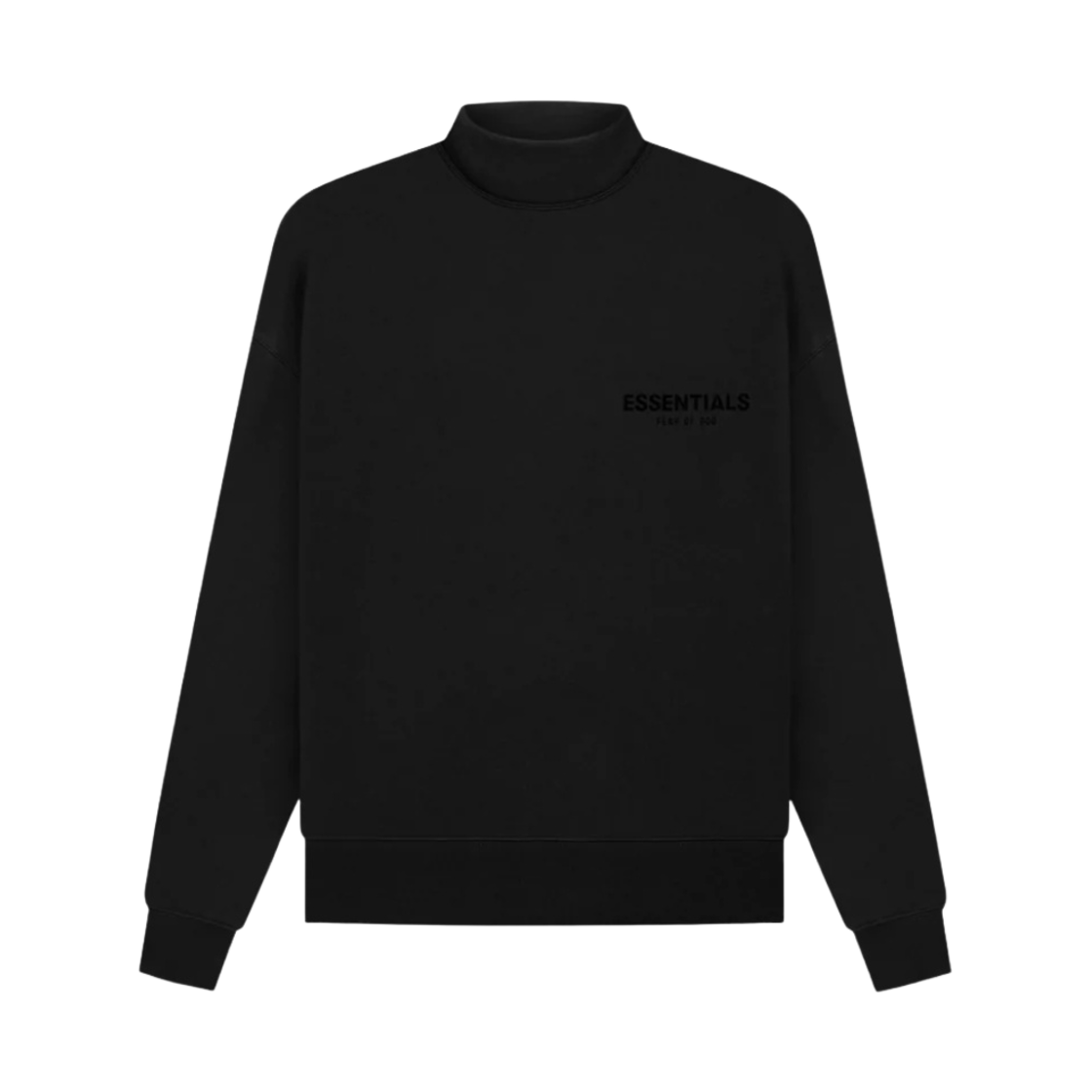 - Essentials The Core Collection Mockneck Sweatshirt Stretch Limo