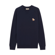 Maison Kitsune Chillax Fox Patch Classic Sweatshirt Navy