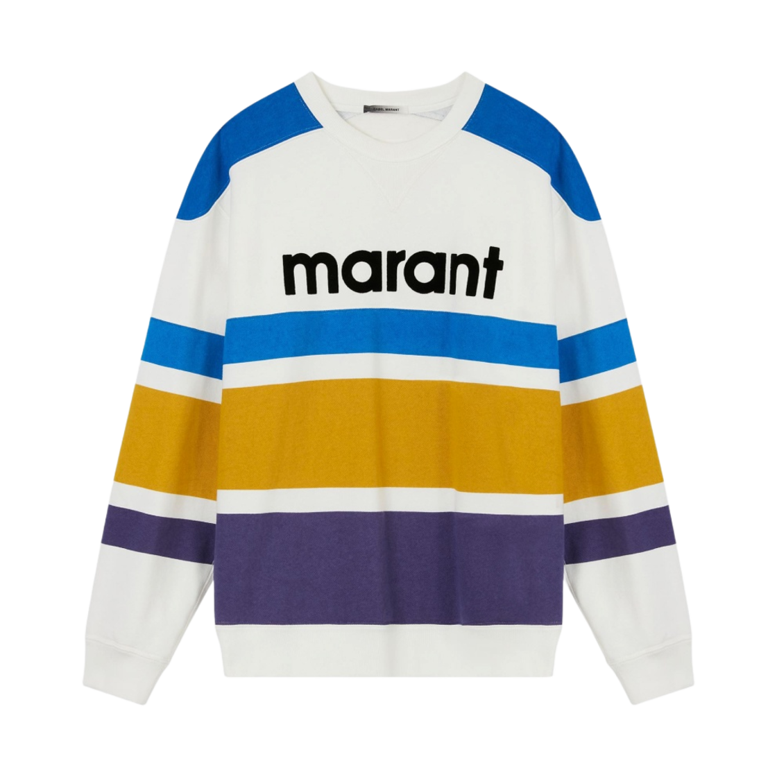 SW0329-22A051H-30BU Isabel Marant Meyoan Logo Sweatshirt Blue - 22FW