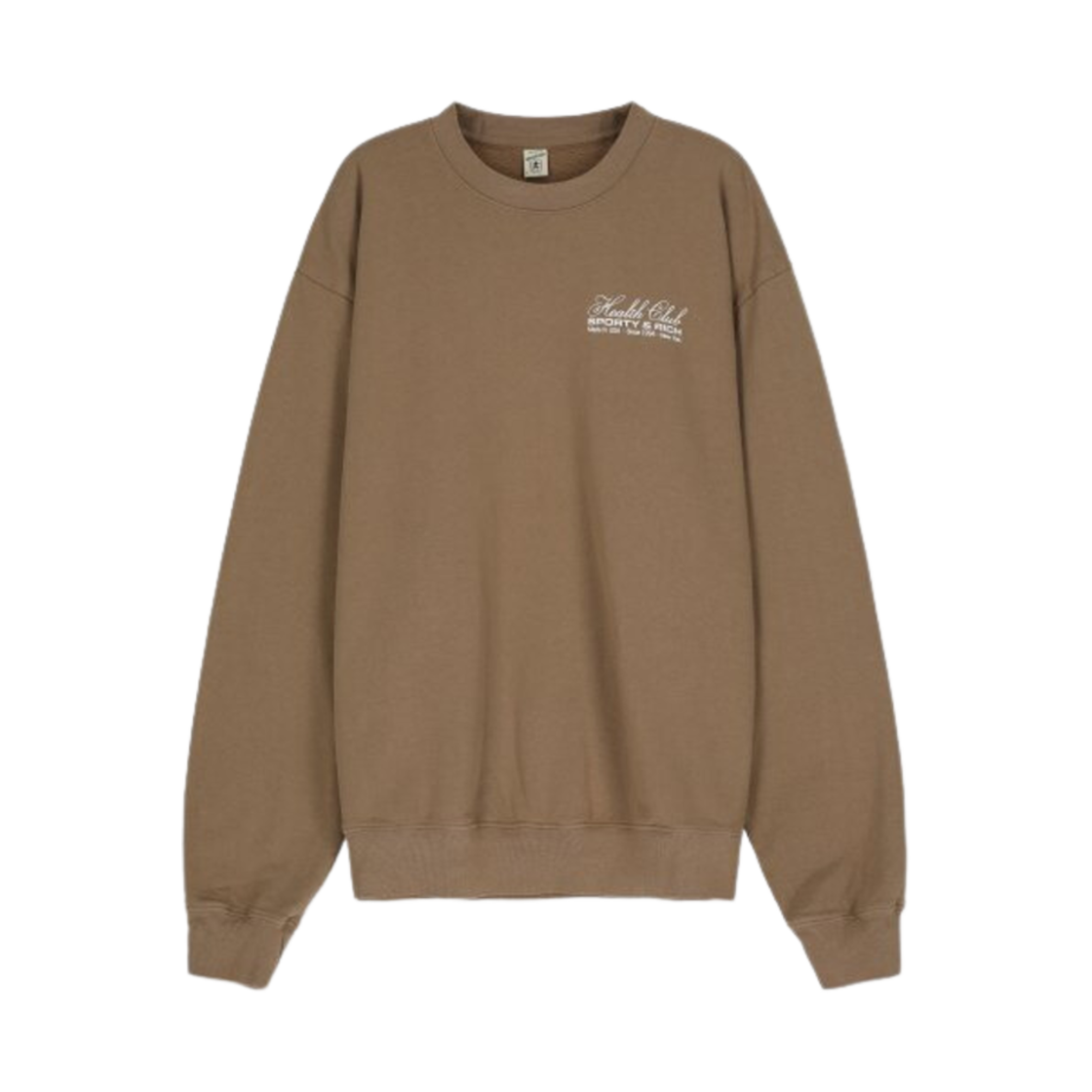CR865ES Sporty & Rich Sweatshirt Espresso White