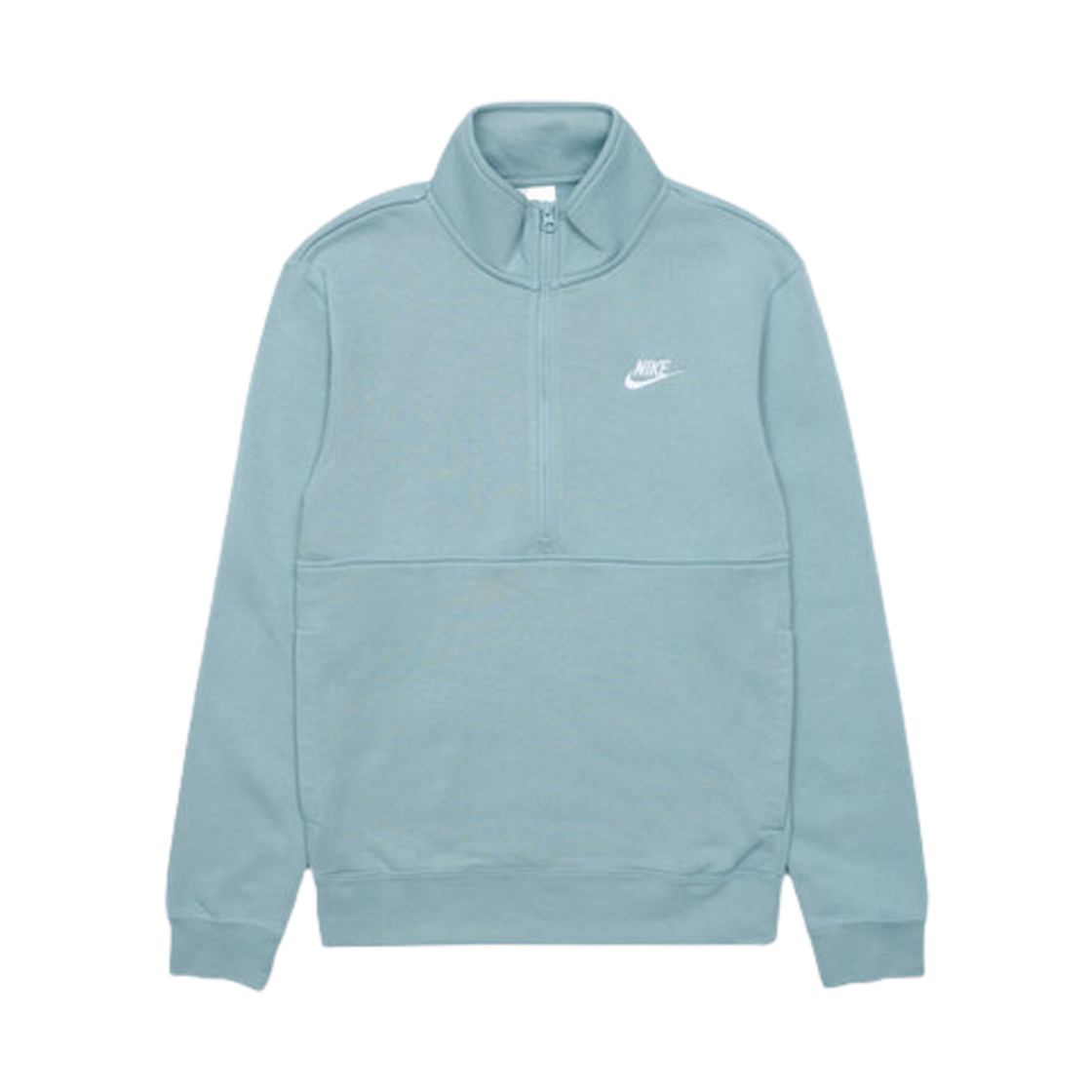 DD4732-309 Nike NSW Club Brushed-Back Half Zip Pullover Mineral White - US/EU