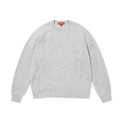 Supreme Terry Small Box Sweater Heather Grey - 24FW