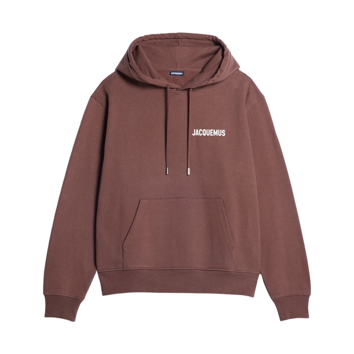 자크뮈스 르 스웨트셔츠 자크뮈스 후드 스웨트셔츠 브라운(Jacquemus Le Sweatshirt Jacquemus Hooded Sweatshirt Brown) - 1