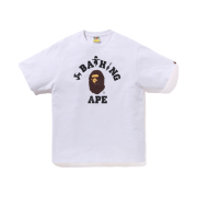 BAPE Ninja College T-Shirt White