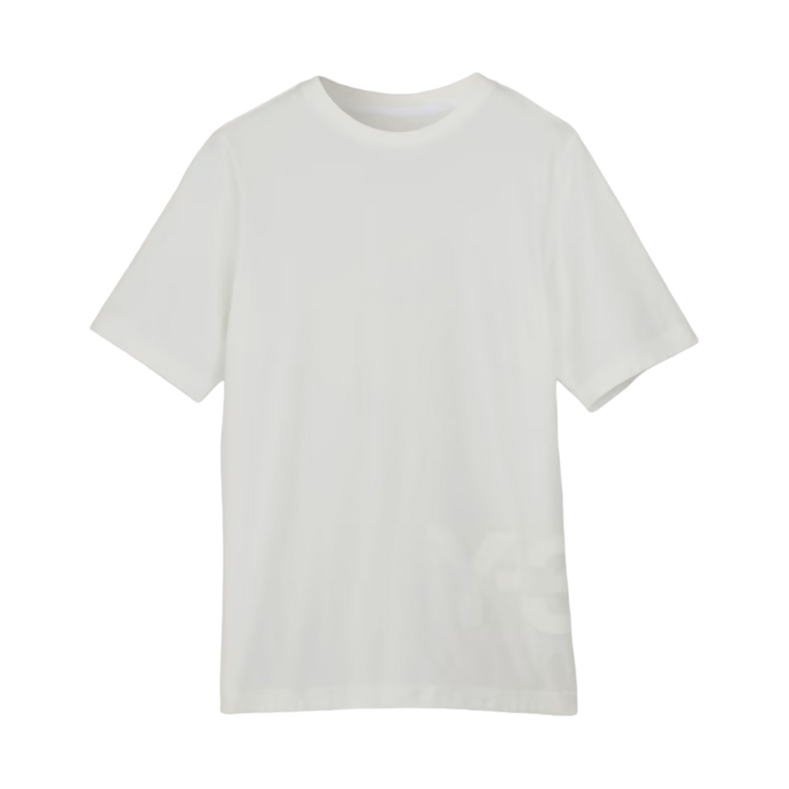 HG6094 Y-3 Short Sleeve Large Logo T-Shirt White