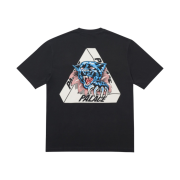 Palace Ripped T-Shirt Black - 19FW
