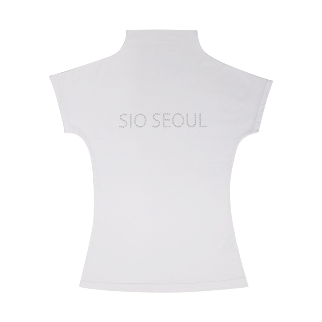 시오 서울 하프 넥 탑 레드(SIO Seoul Half Neck Top White)
