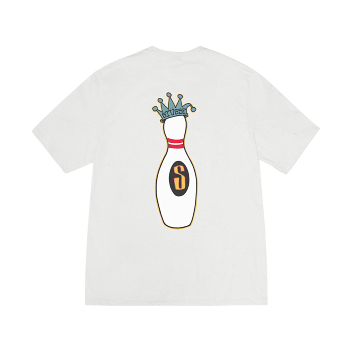 스투시 킹핀 피그먼트 다이드 티셔츠 내츄럴