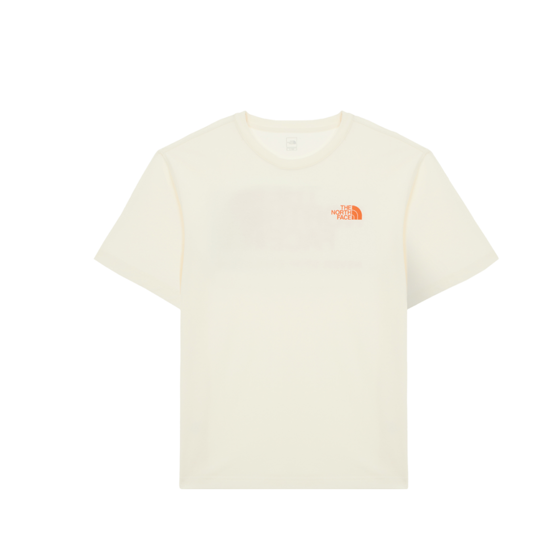 NT7UR36D The North Face Aurora EX S/S Round T-Shirt Off White - 25SS